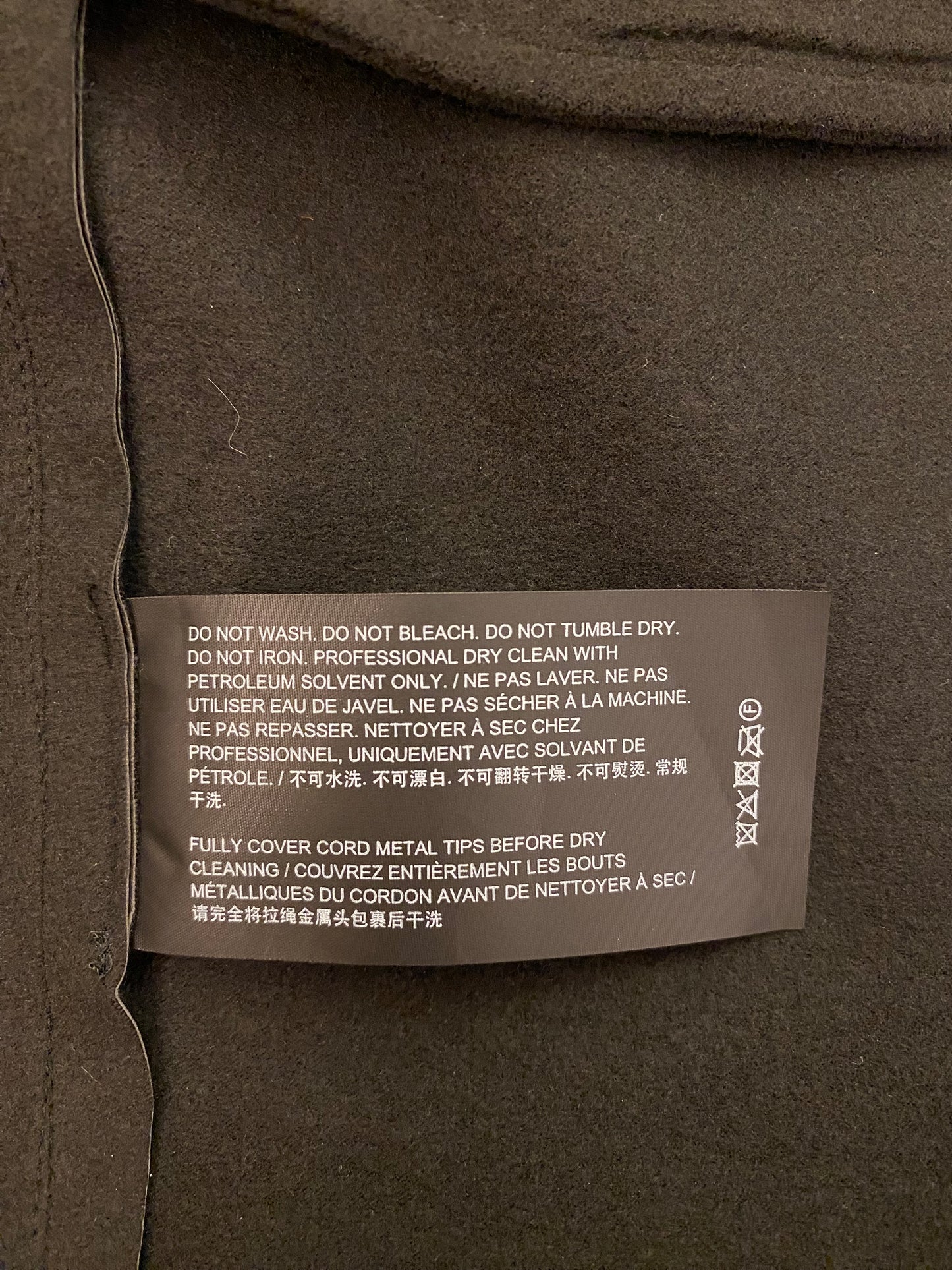 THEORY Faux Leather Skirt Size S