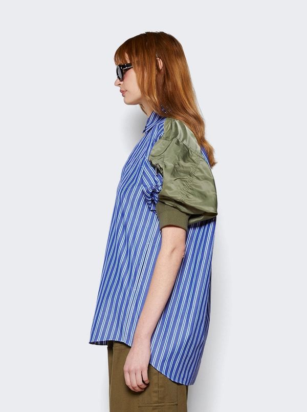 SACAI Cotton Poplin Shirtdress Size 1/S