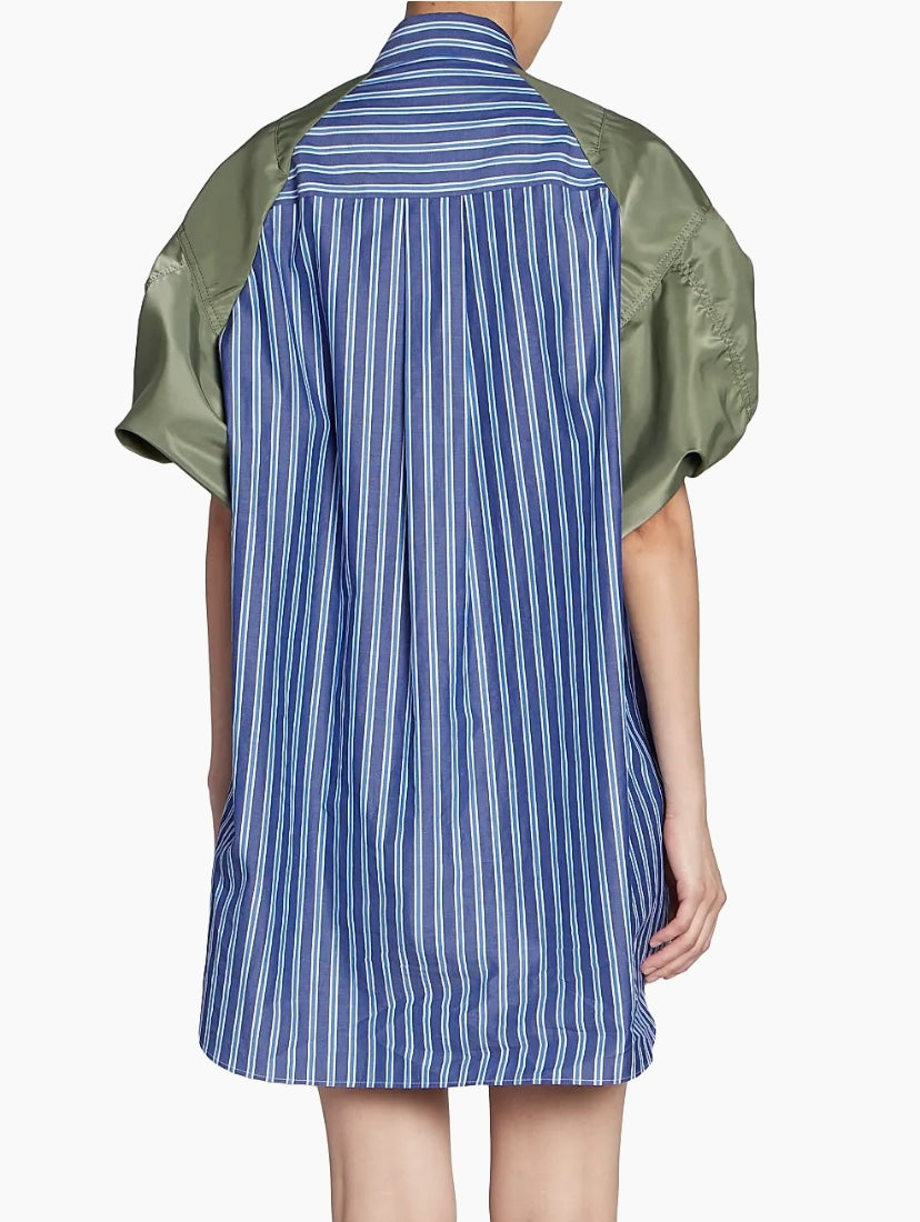 SACAI Cotton Poplin Shirtdress Size 1/S