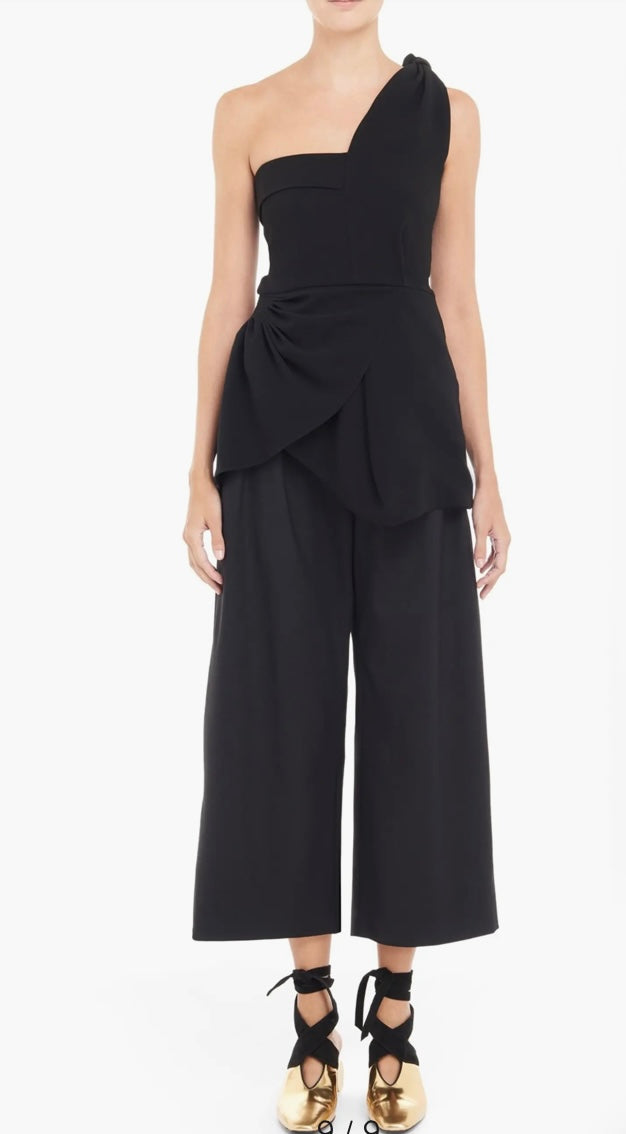 J.W. ANDERSON Beach Bodice One-Shoulder Top Size 36