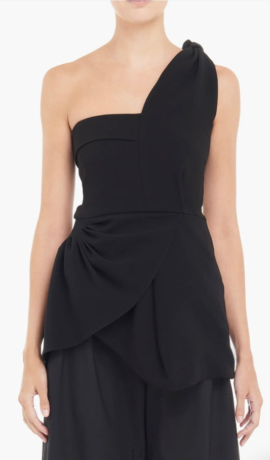 J.W. ANDERSON Beach Bodice One-Shoulder Top Size 36