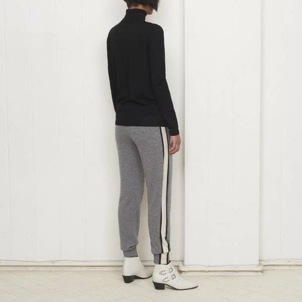 BELLA FREUD 1970 Polo Jumper Black Size S