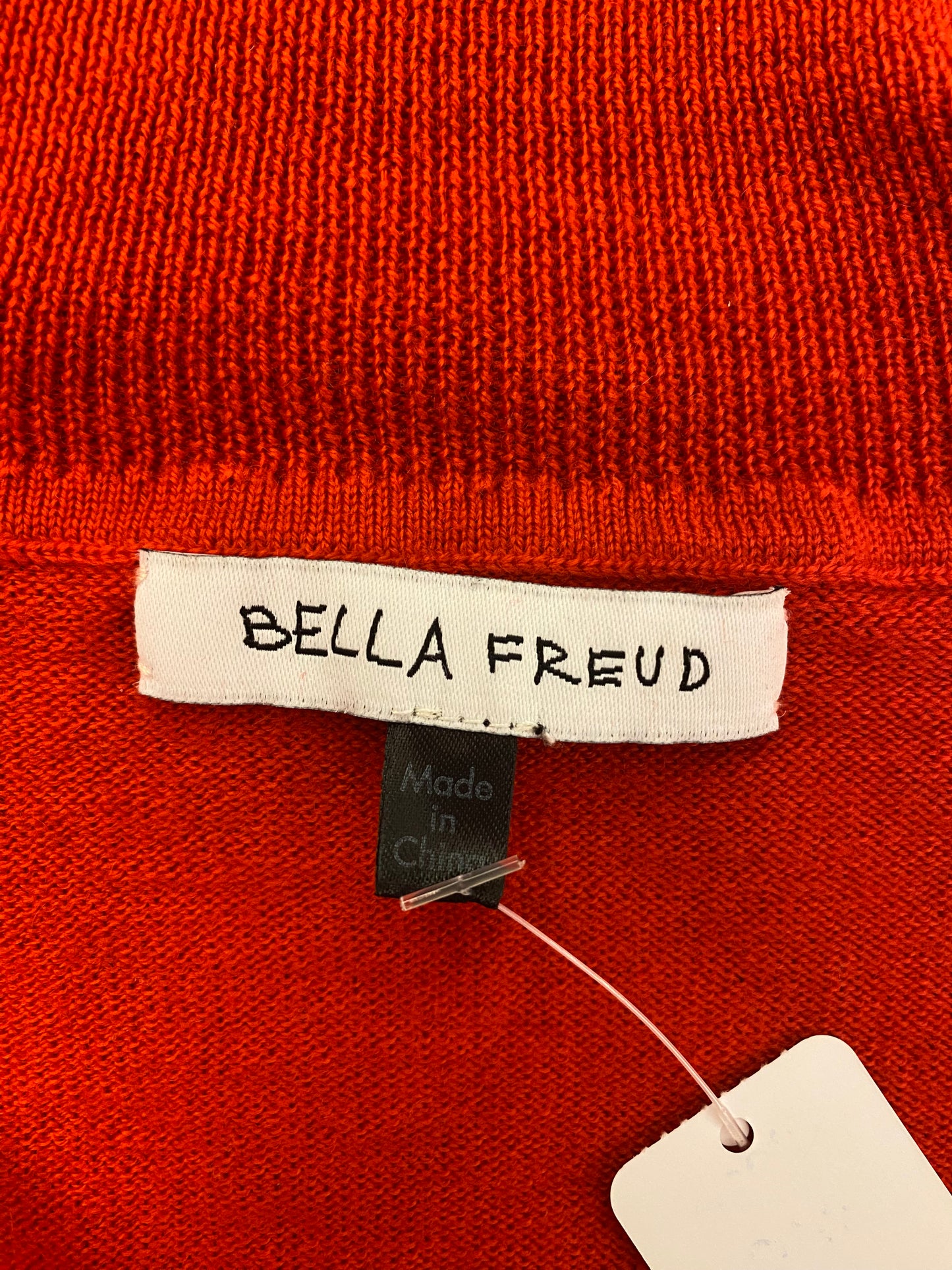 BELLA FREUD 1970 Polo Jumper Red Size S