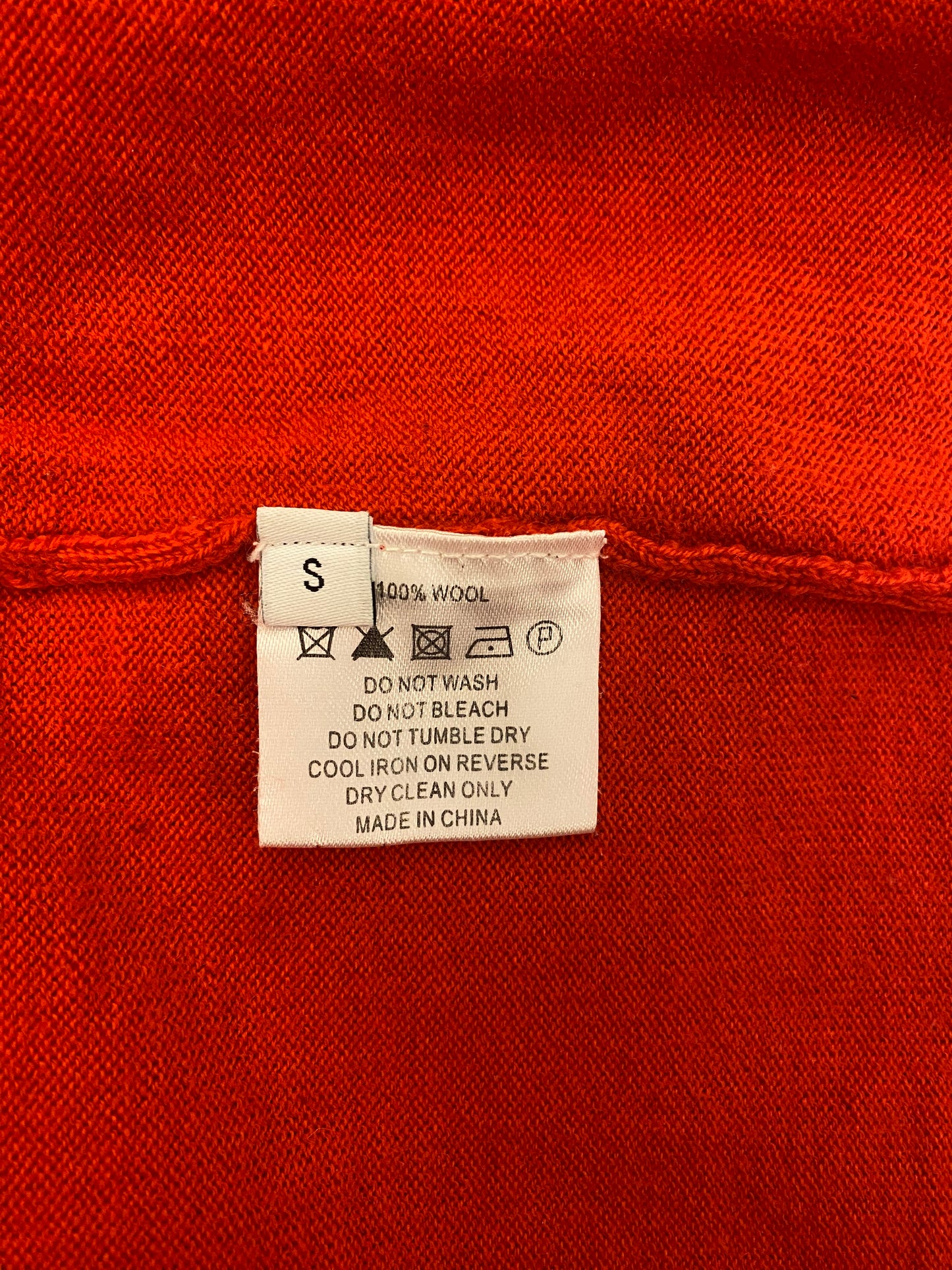 BELLA FREUD 1970 Polo Jumper Red Size S