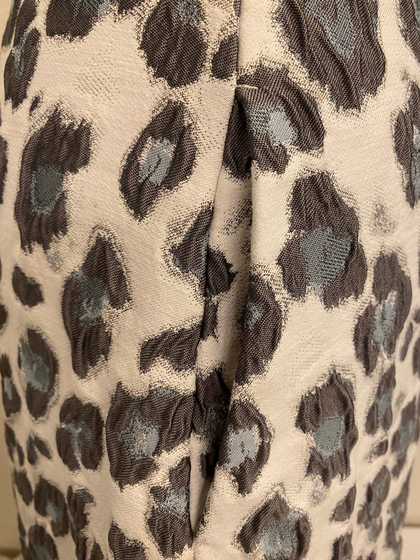 NATHALIE SCHUTERMAN Leopard Jacquard Skirt Size 36