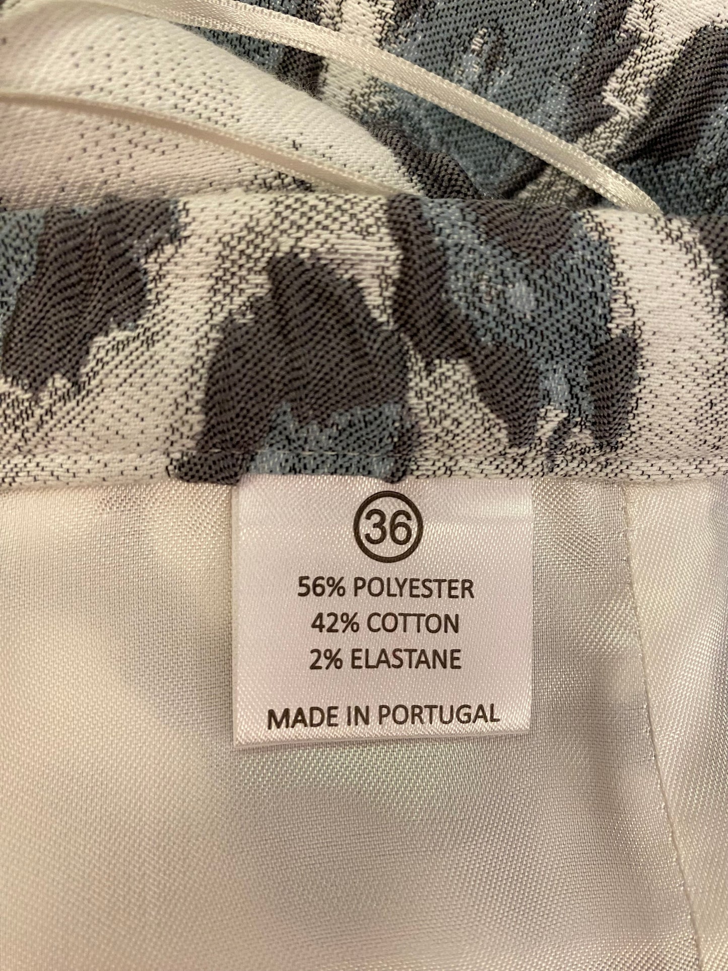 NATHALIE SCHUTERMAN Leopard Jacquard Skirt Size 36