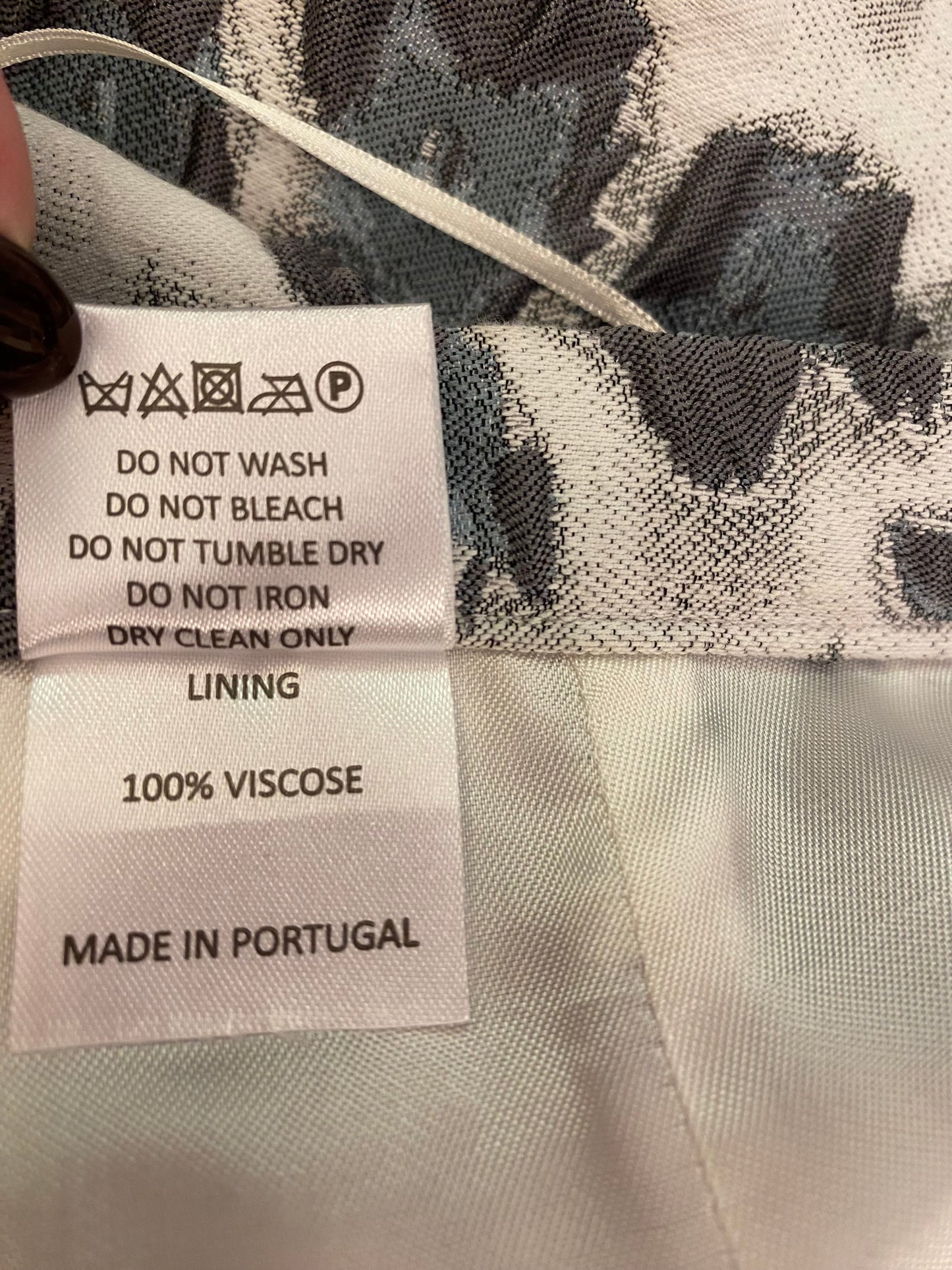 NATHALIE SCHUTERMAN Leopard Jacquard Skirt Size 36