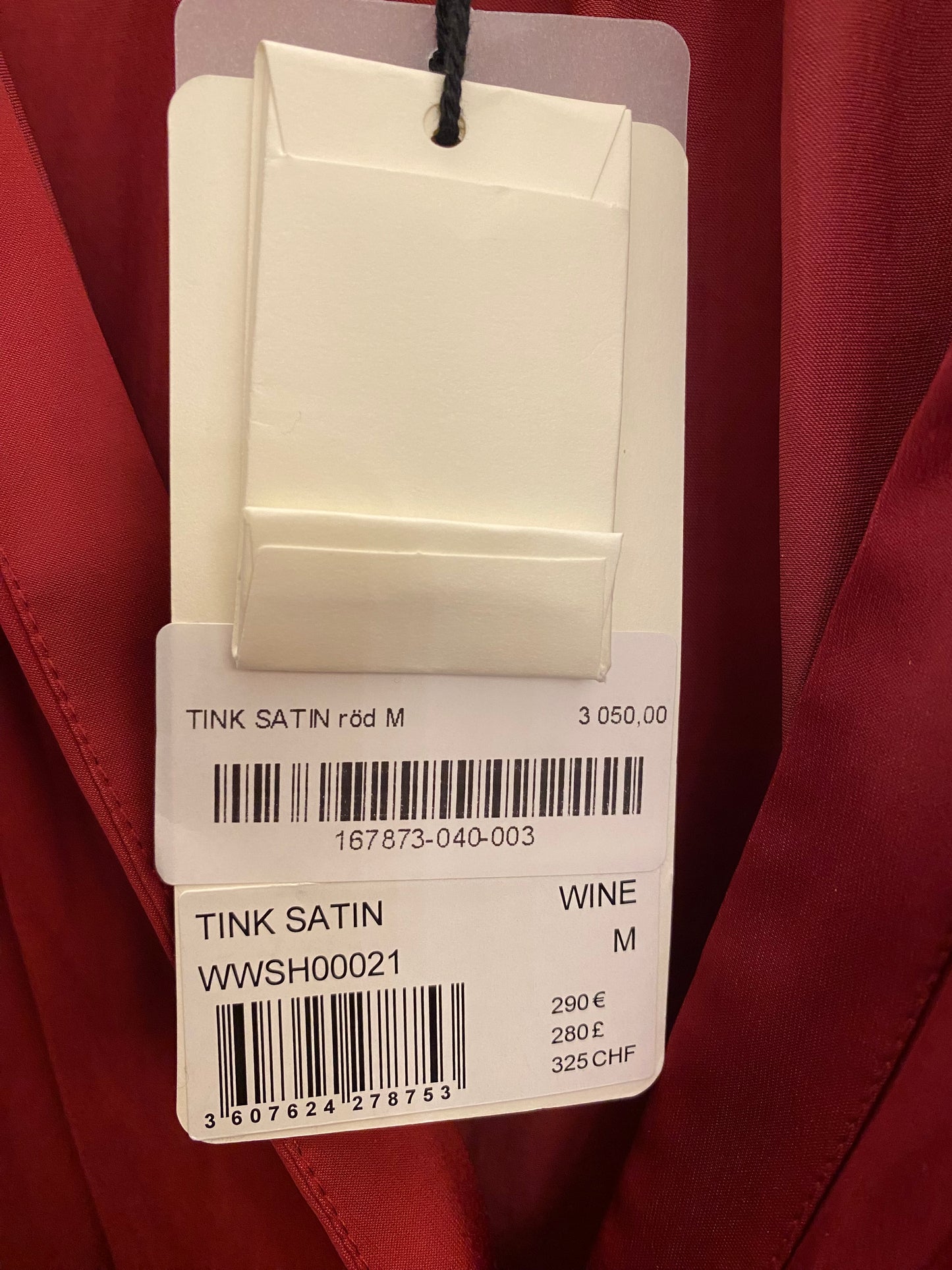 ZADIG & VOLTAIRE Tink Satin Blouse Size M