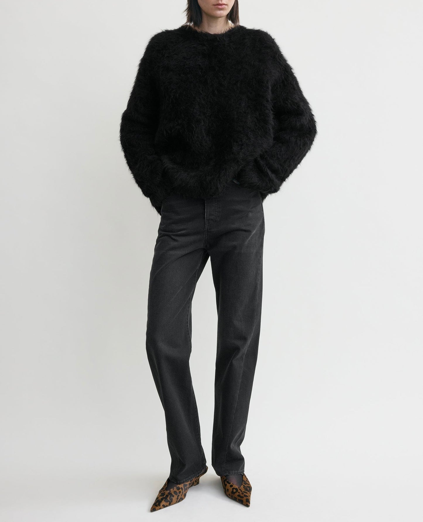 TOTÊME Boxy Alpaca Sweater Size XS/S