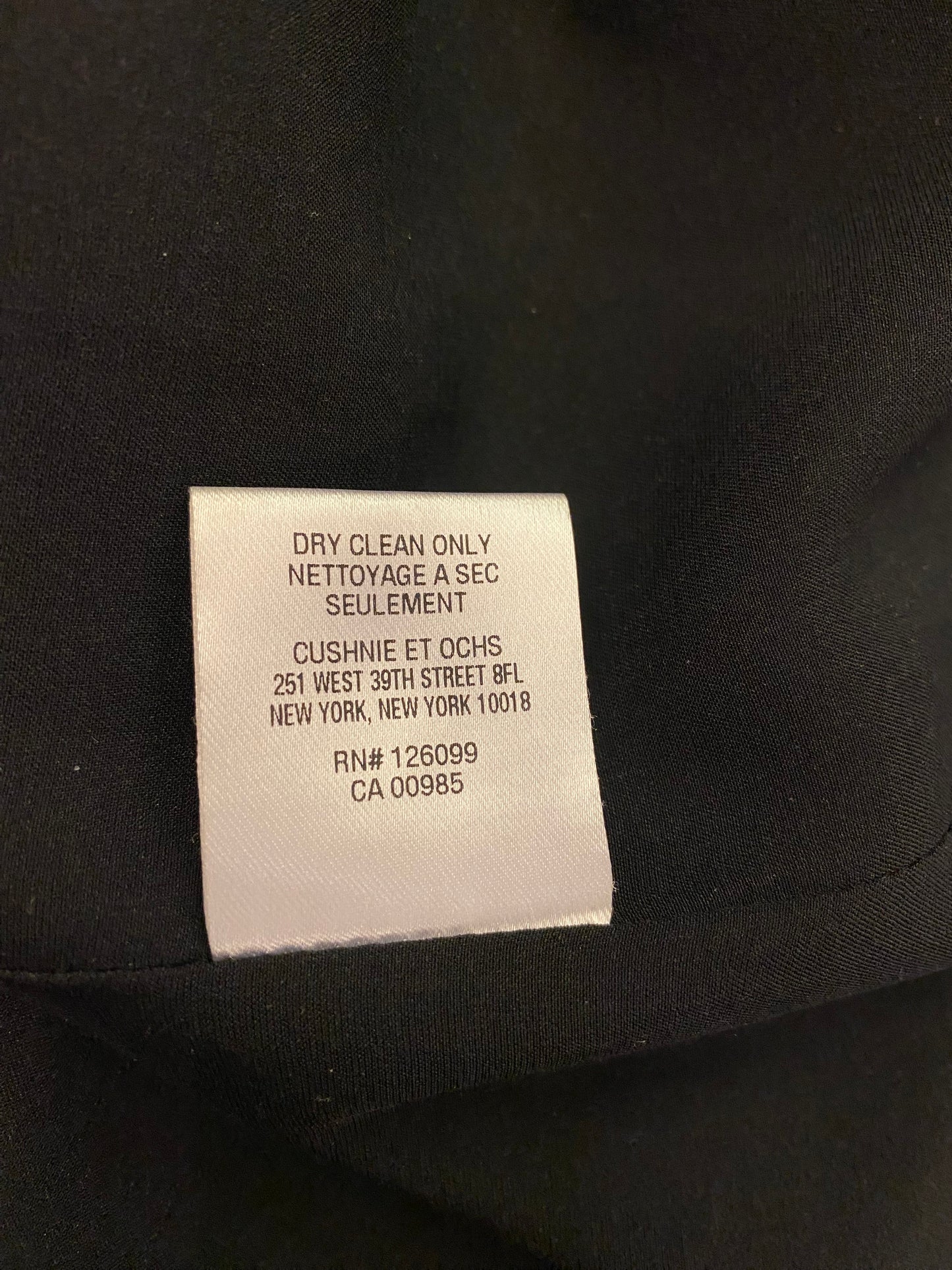 CUSHNIE ET OCHS Pencil Skirt with Feathers Detail Size 6/S