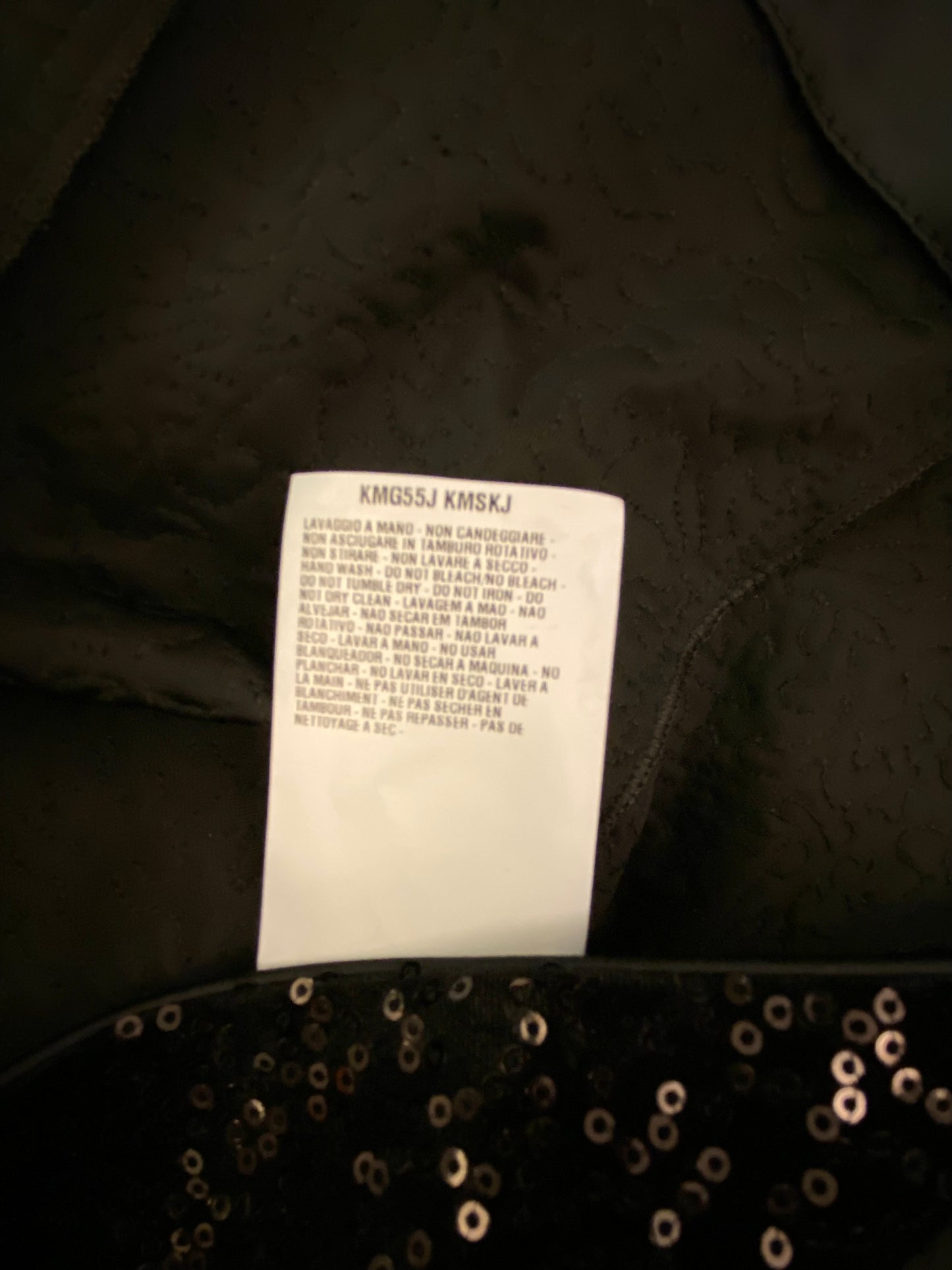 ARMANI COLLEZIONI Sequin-Embellished Jacket Size IT 48