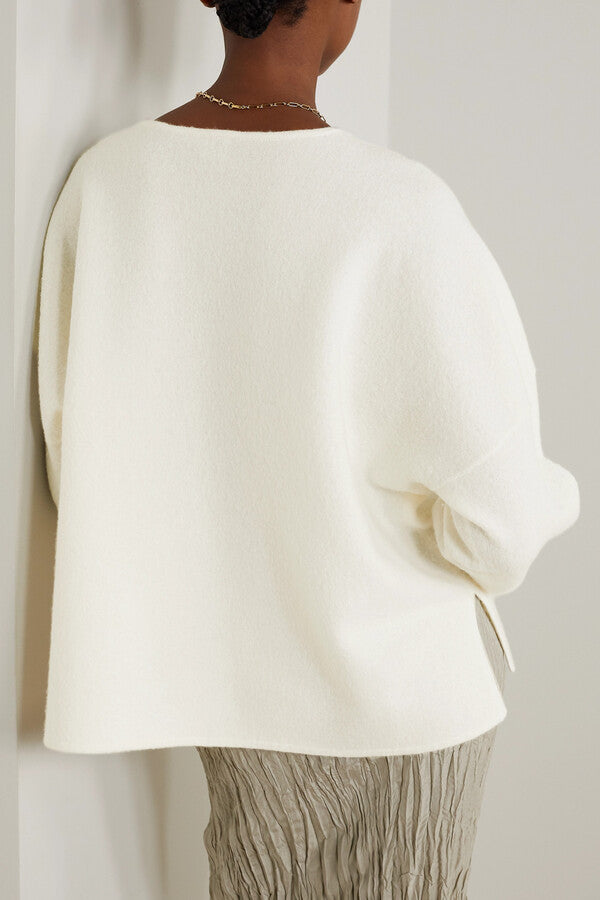 TOTÊME Felted Merino Knit Sweater Size XS/S