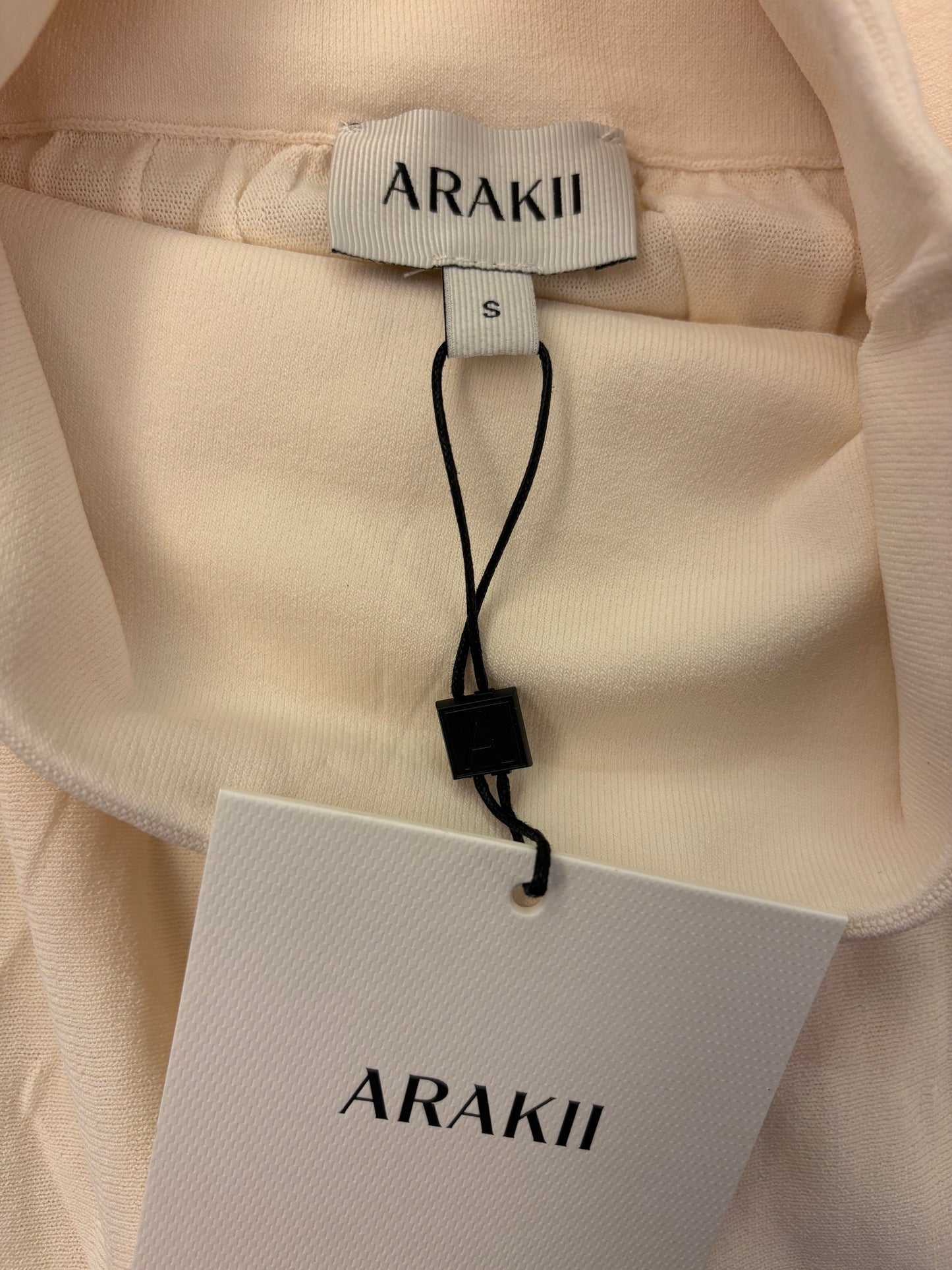 ARAKII Pleated Waist Skirt - Off-White Size S