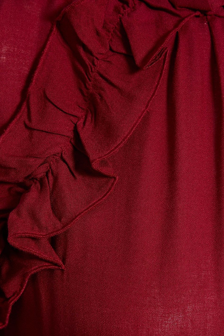 IRO Cold-Shoulder Ruffled Mini Dress Size 34