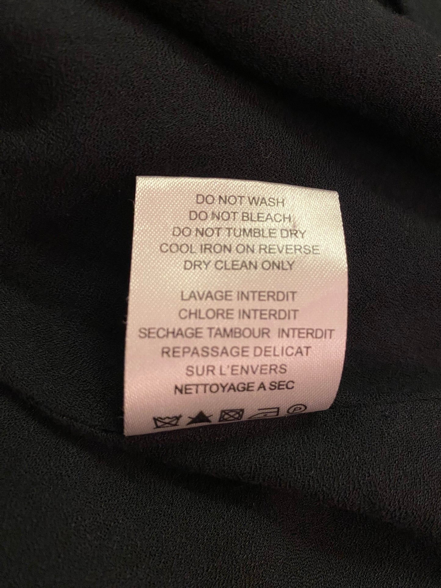 IRO Cold-Shoulder Ruffled Mini Dress Size 34