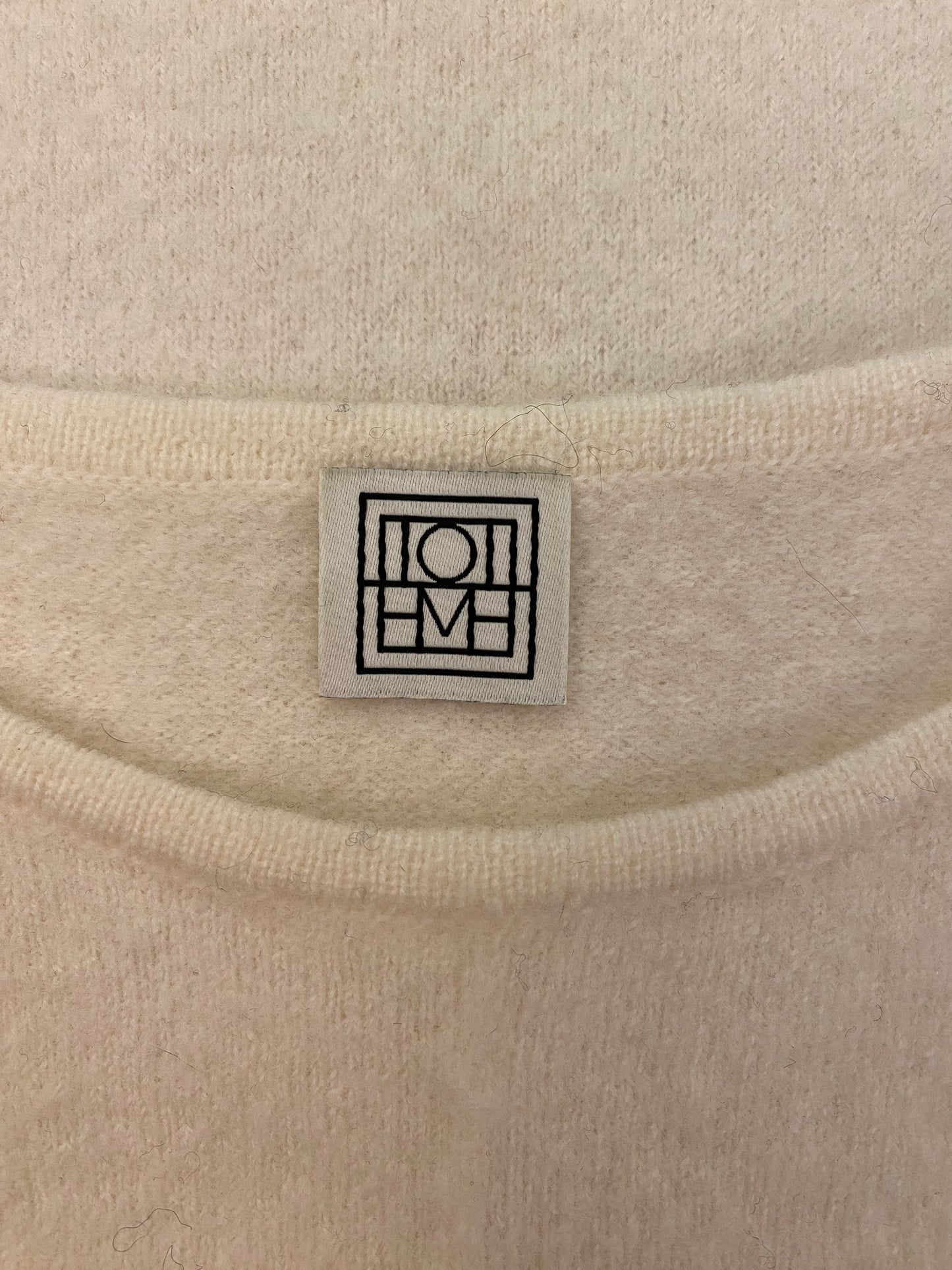 TOTÊME Felted Merino Knit Sweater Size XS/S