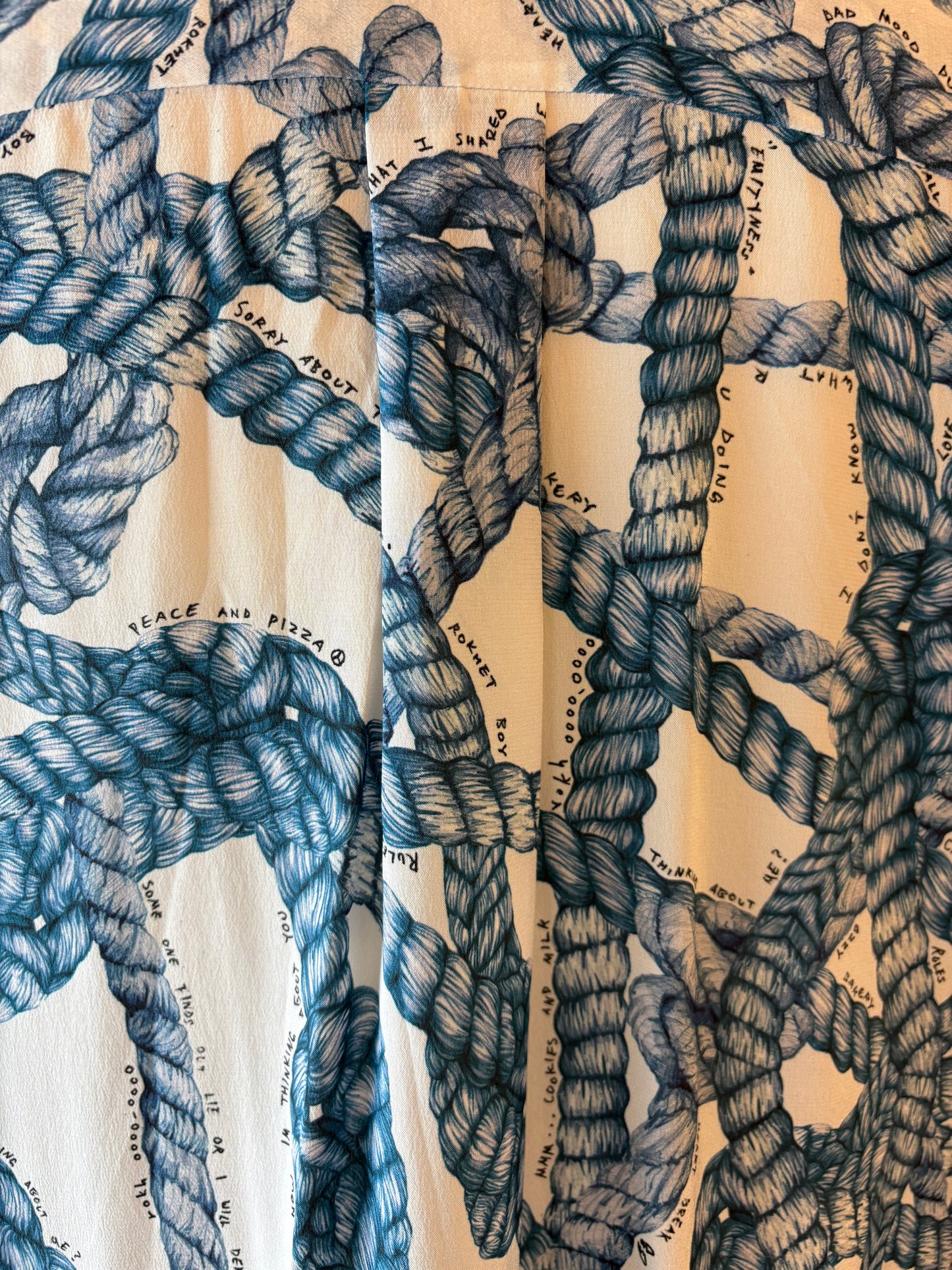 ROKH Printed Silk Dress Size 36