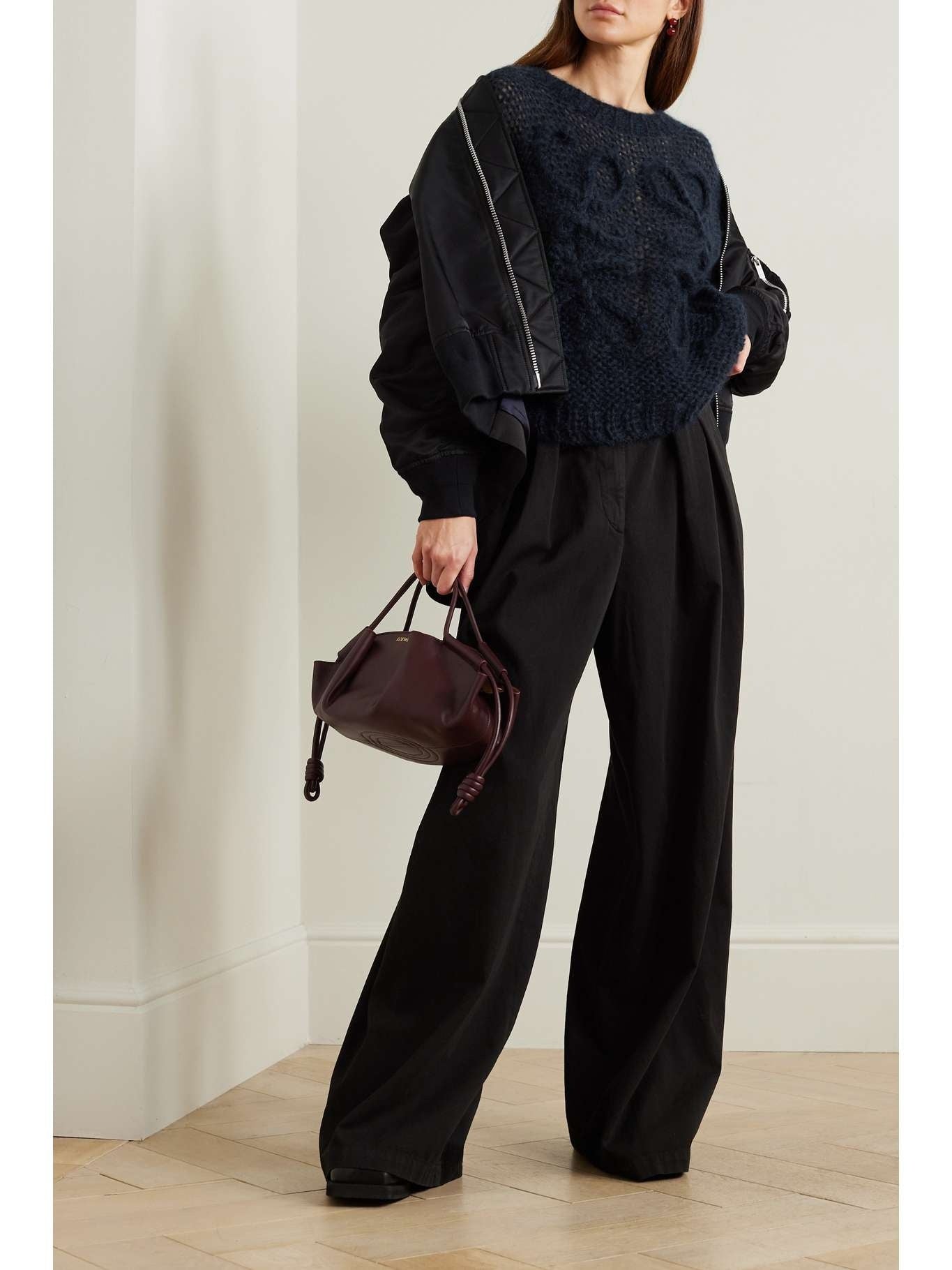 LOEWE Anagram Sweater in Mohair Size XS