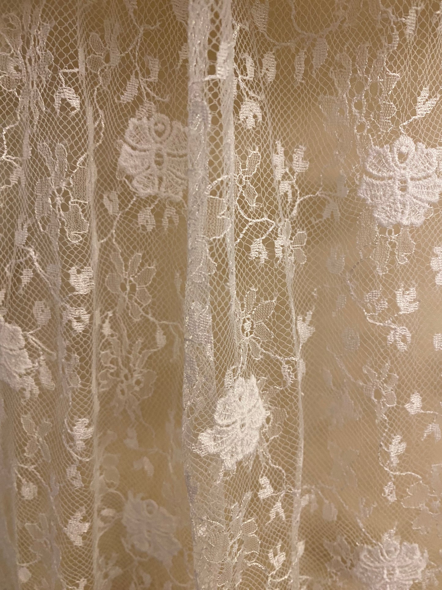 CHLOE Floral Lace Embroidered Blouse Size S