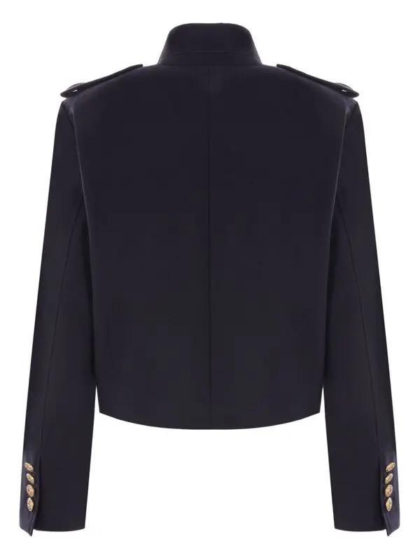 CHLOÉ Cotton Single Button Cropped Jacket Size 36