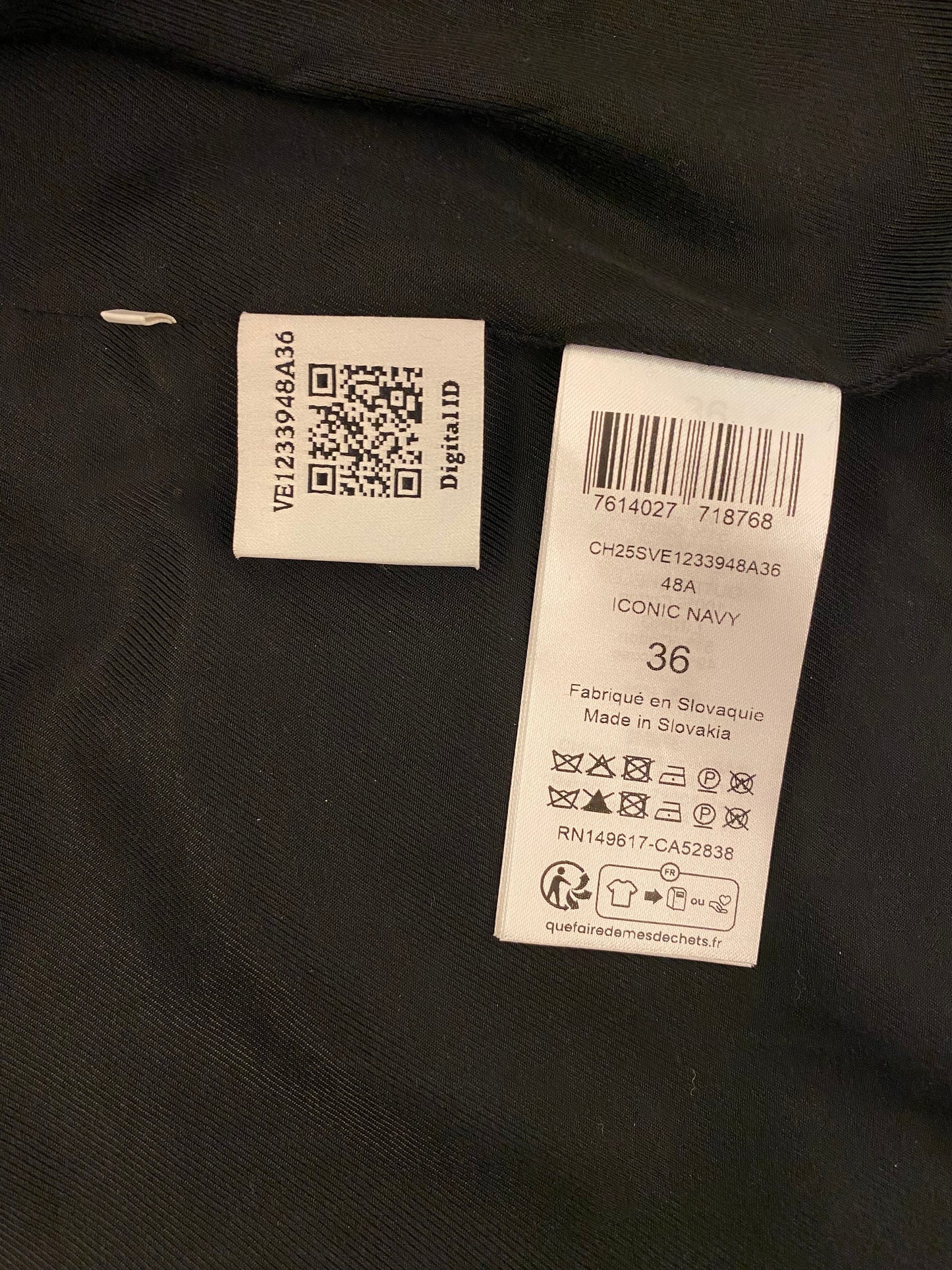 CHLOÉ Cotton Single Button Cropped Jacket Size 36