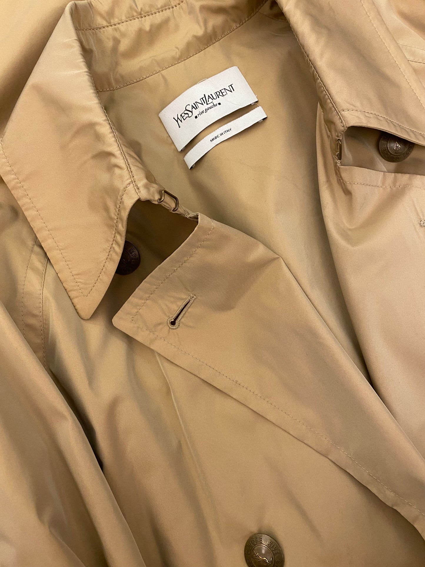 YVES SAINT LAURENT Vintage Trench-coat Size M