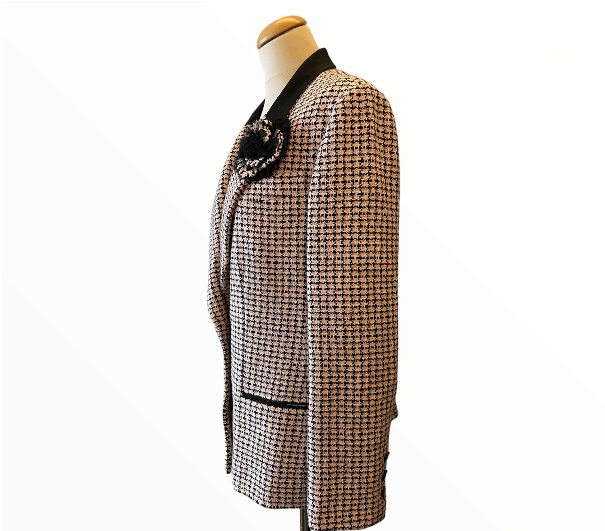 Chanel Tweed Jacket, Size FR 46