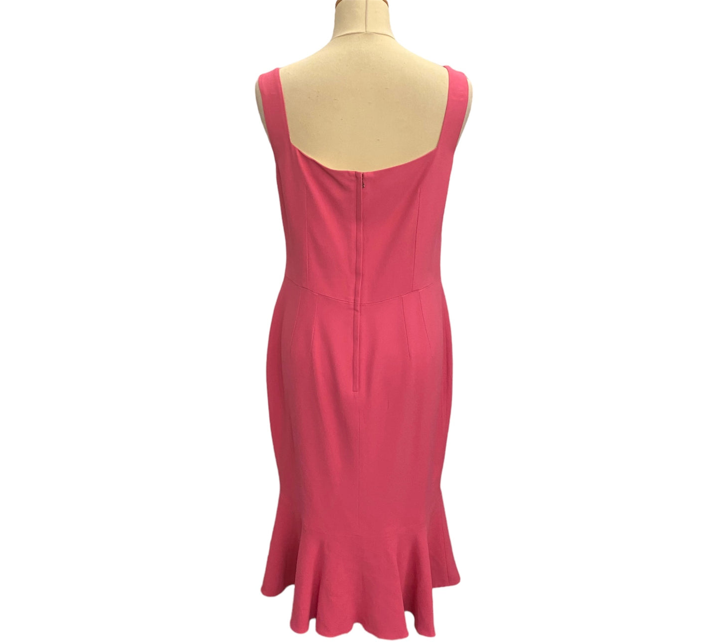DOLCE & GABBANA Pink Midi Dress Size It 46 Eu 44