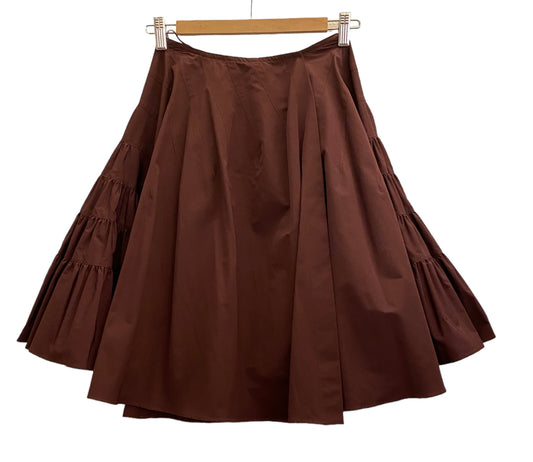 ALAÏA Wrap Cotton Skirt Size Fr 38 Eu 36