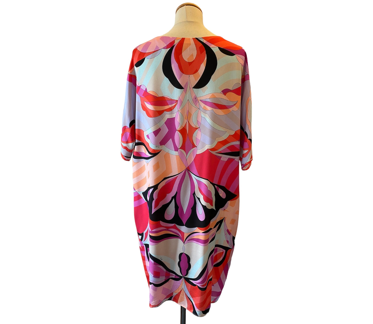 EMILIO PUCCI Multicolor Silk Dress Size 40