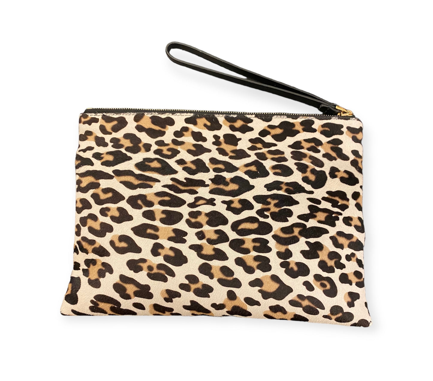 MARNI Leopard-print Calf Hair Clutch Bag