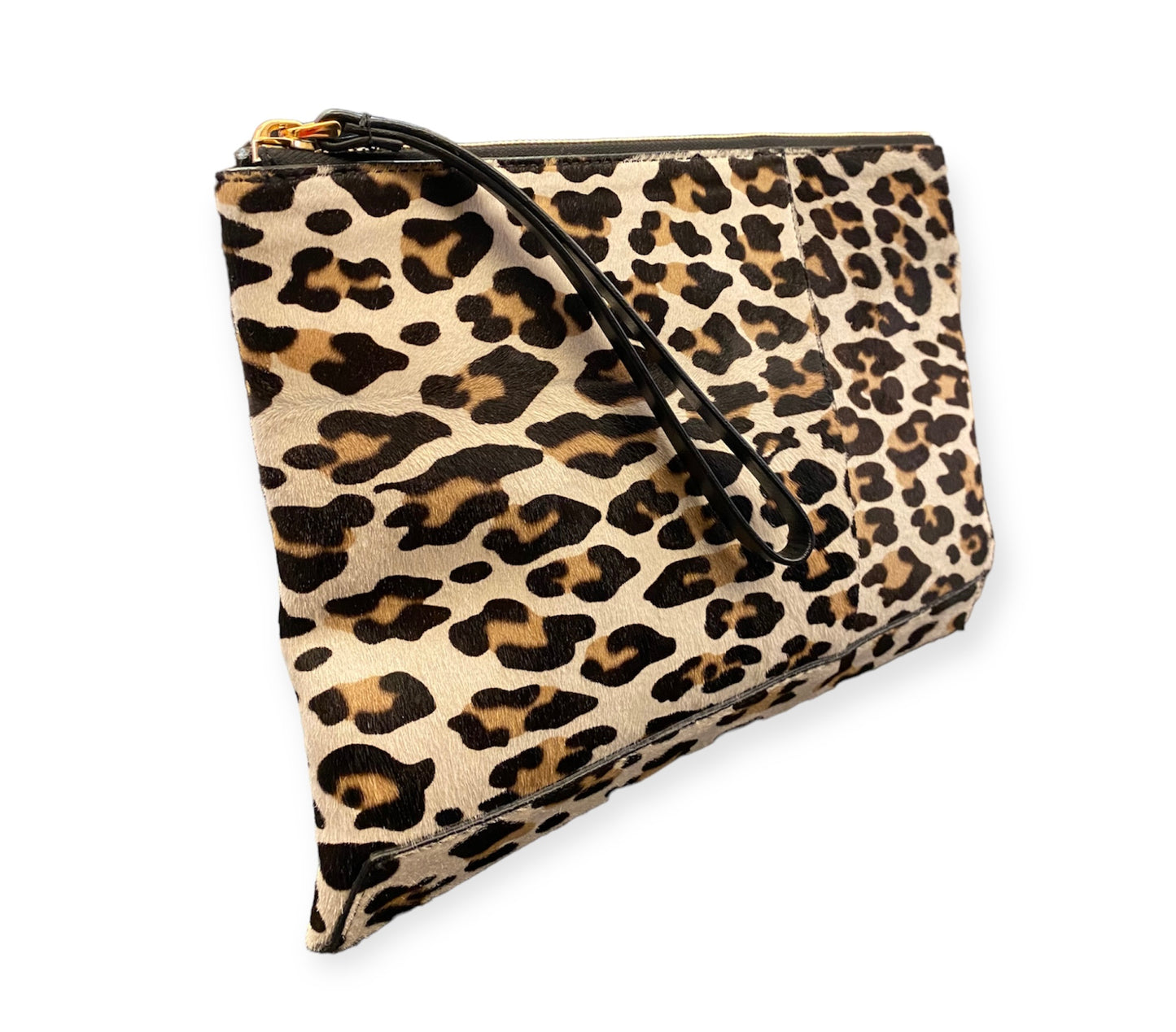 MARNI Leopard-print Calf Hair Clutch Bag