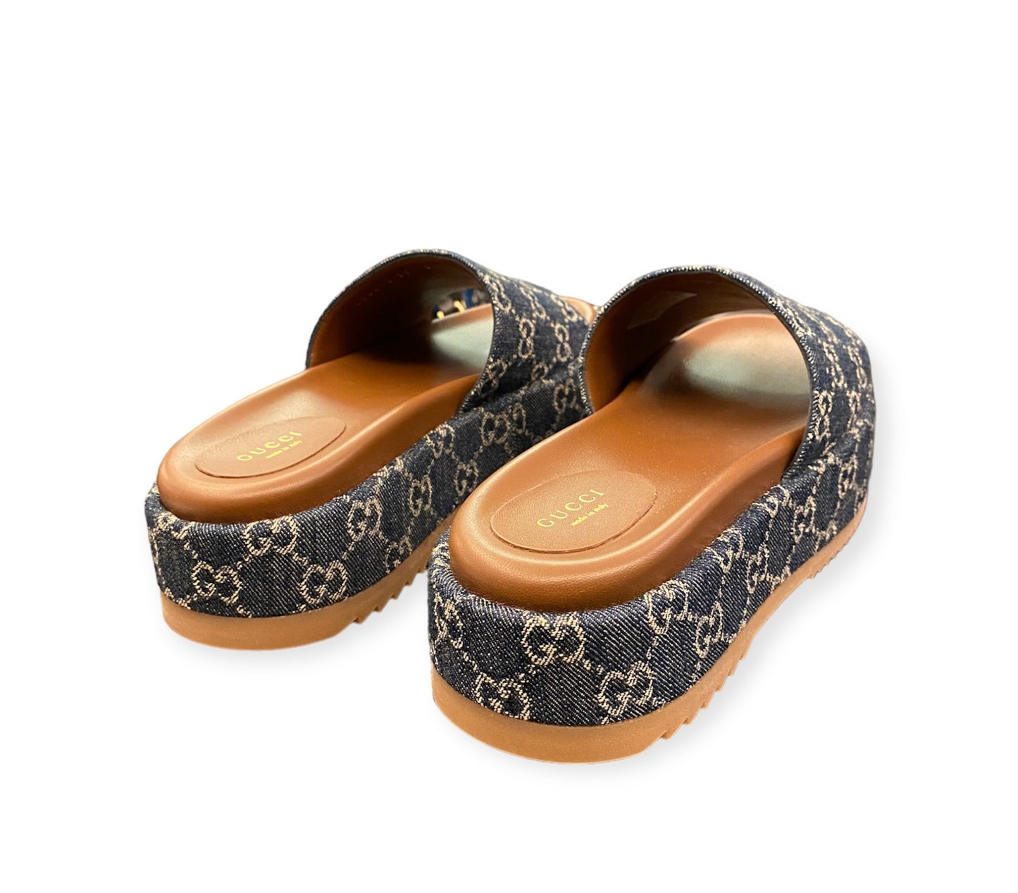 GUCCI Platform Slide Sandal Size 39