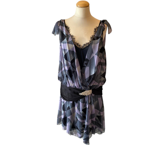 DIANE von FURSTENBERG Silk Dress Size 10/ M