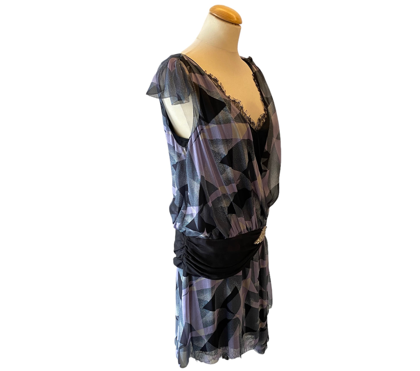 DIANE von FURSTENBERG Silk Dress Size 10/ M