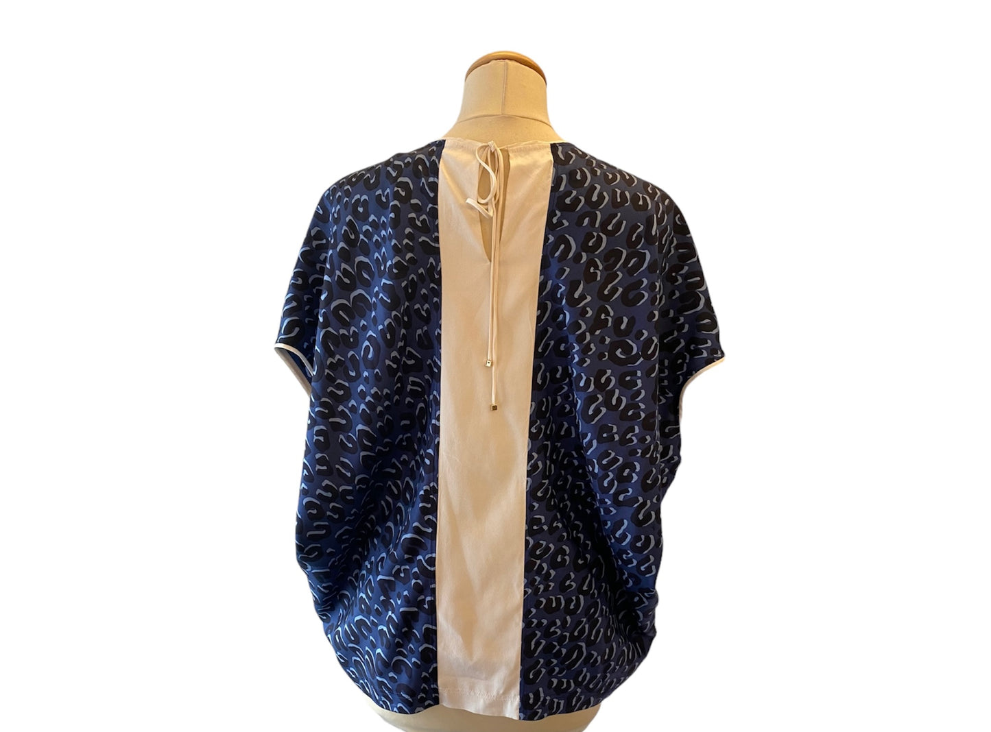 LOUIS VUITTON Leopard Print Blouse Size Fr 42 Eu 40