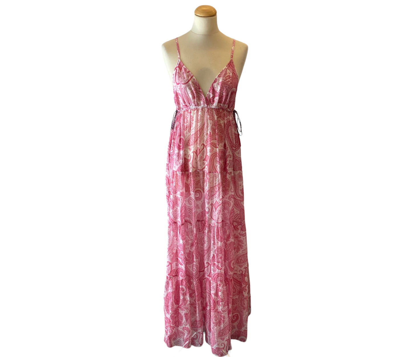 ETRO Liquid Paisley Beach Long Dress Size It 40