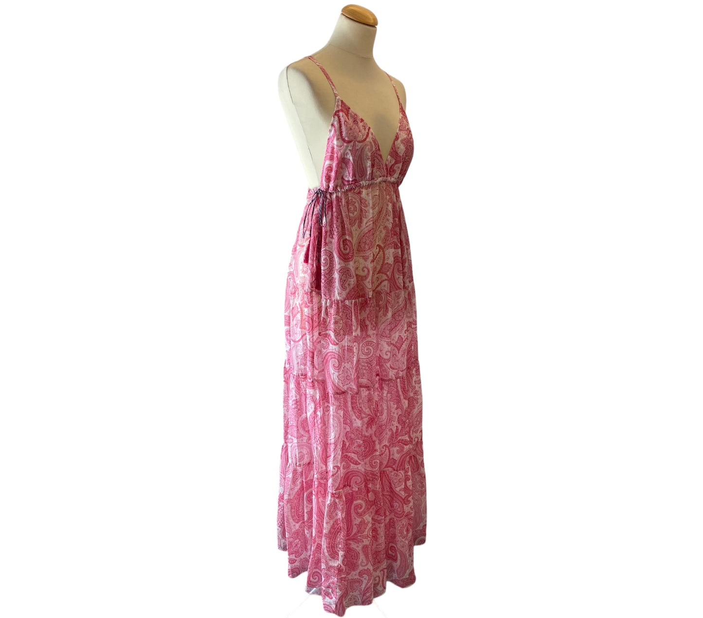 ETRO Liquid Paisley Beach Long Dress Size It 40