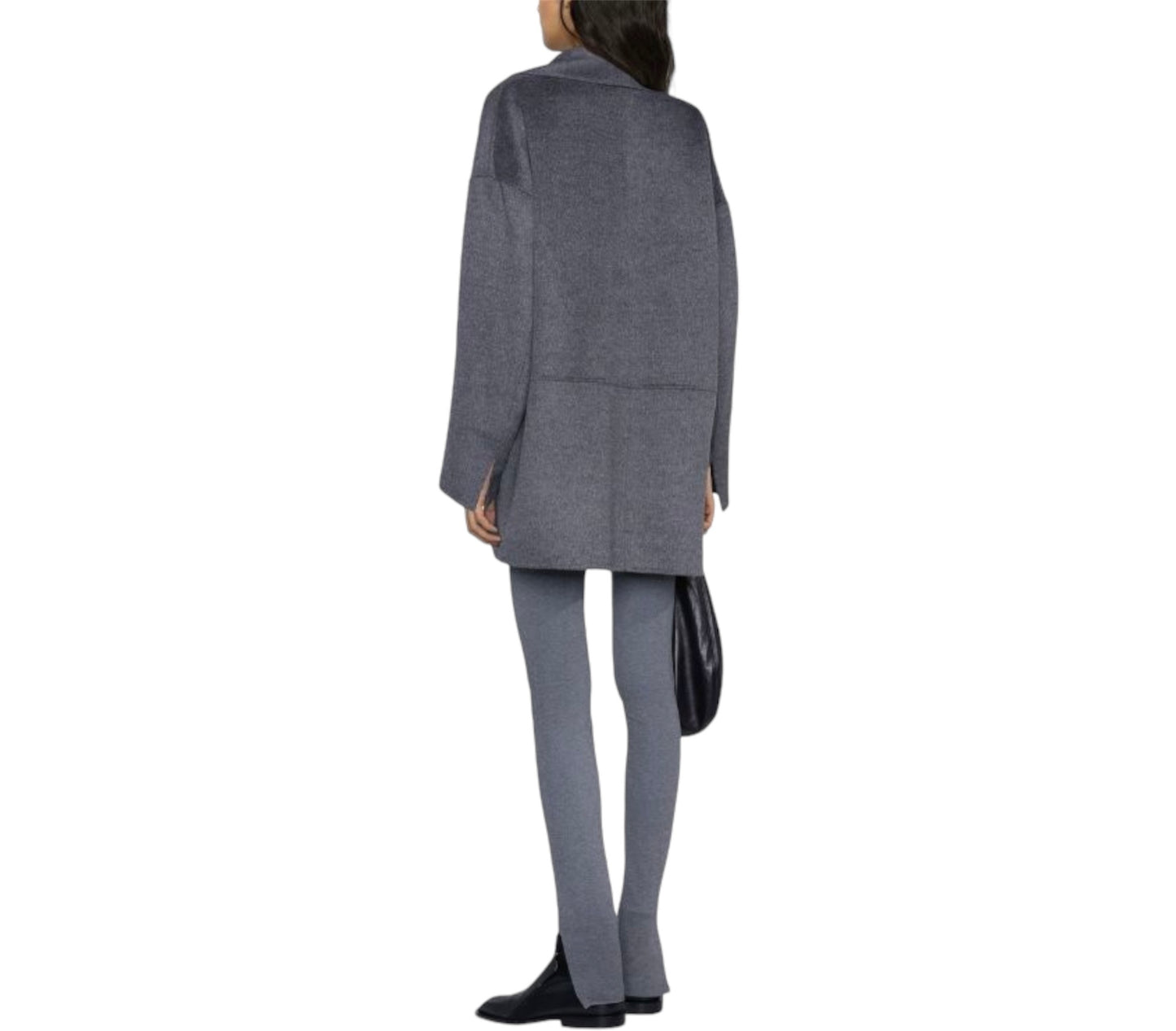 TOTÊME Oversized Wool Jacket in Grey Size XS/S