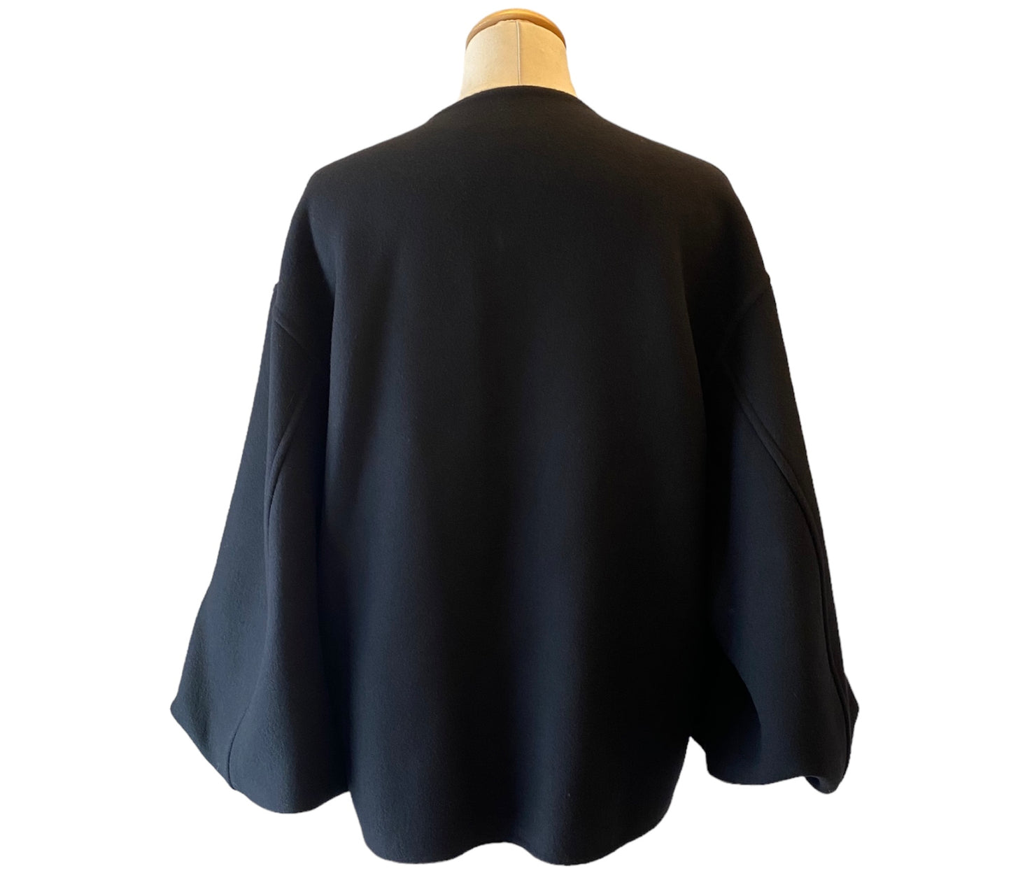 JIL SANDER Balloon-Sleeve Wool Jacket Size 38