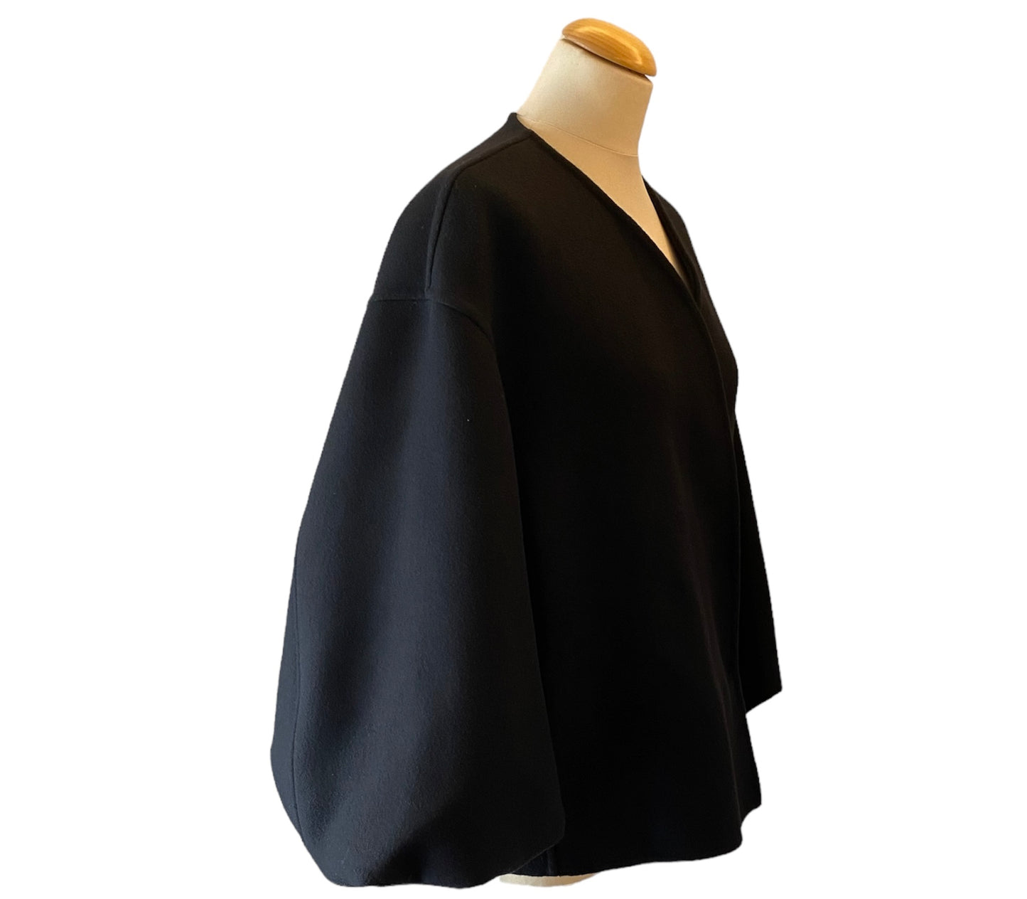 JIL SANDER Balloon-Sleeve Wool Jacket Size 38