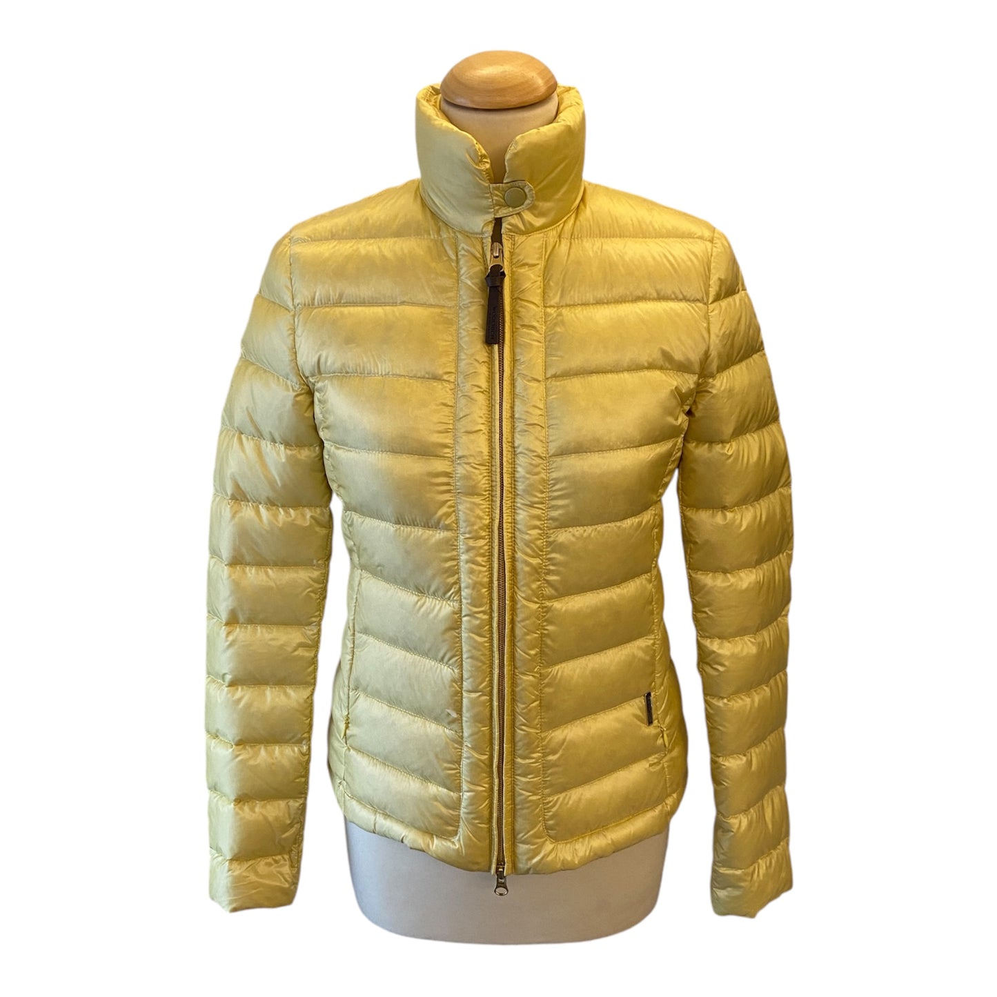 WOOLRICH Yellow Down Jacket Size S