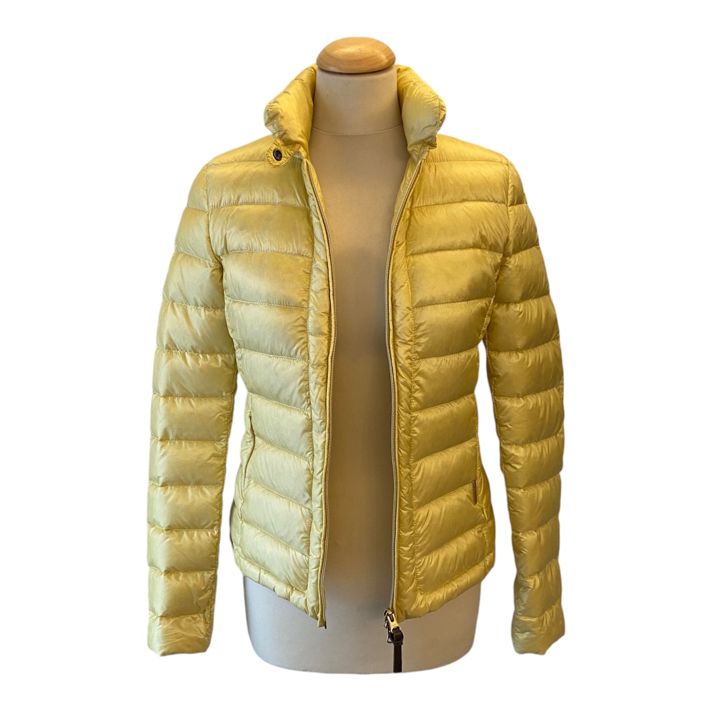 WOOLRICH Yellow Down Jacket Size S