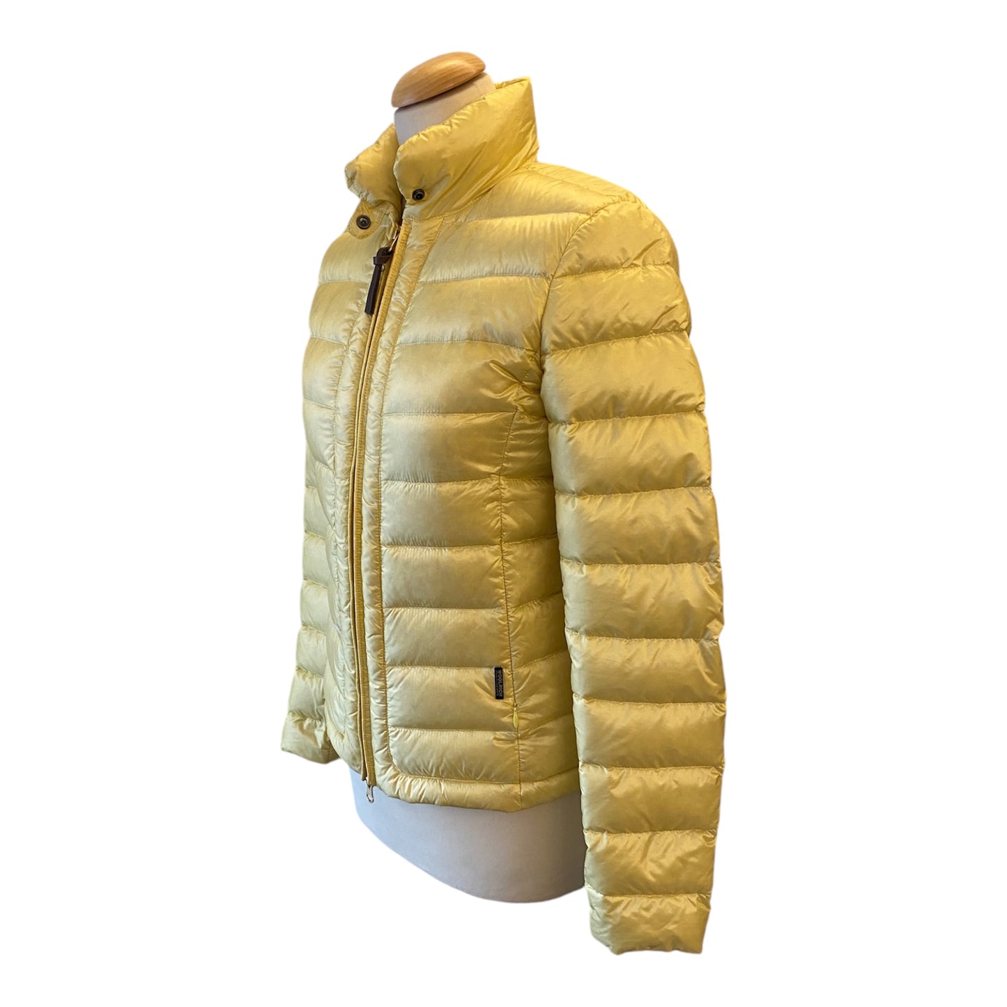 WOOLRICH Yellow Down Jacket Size S