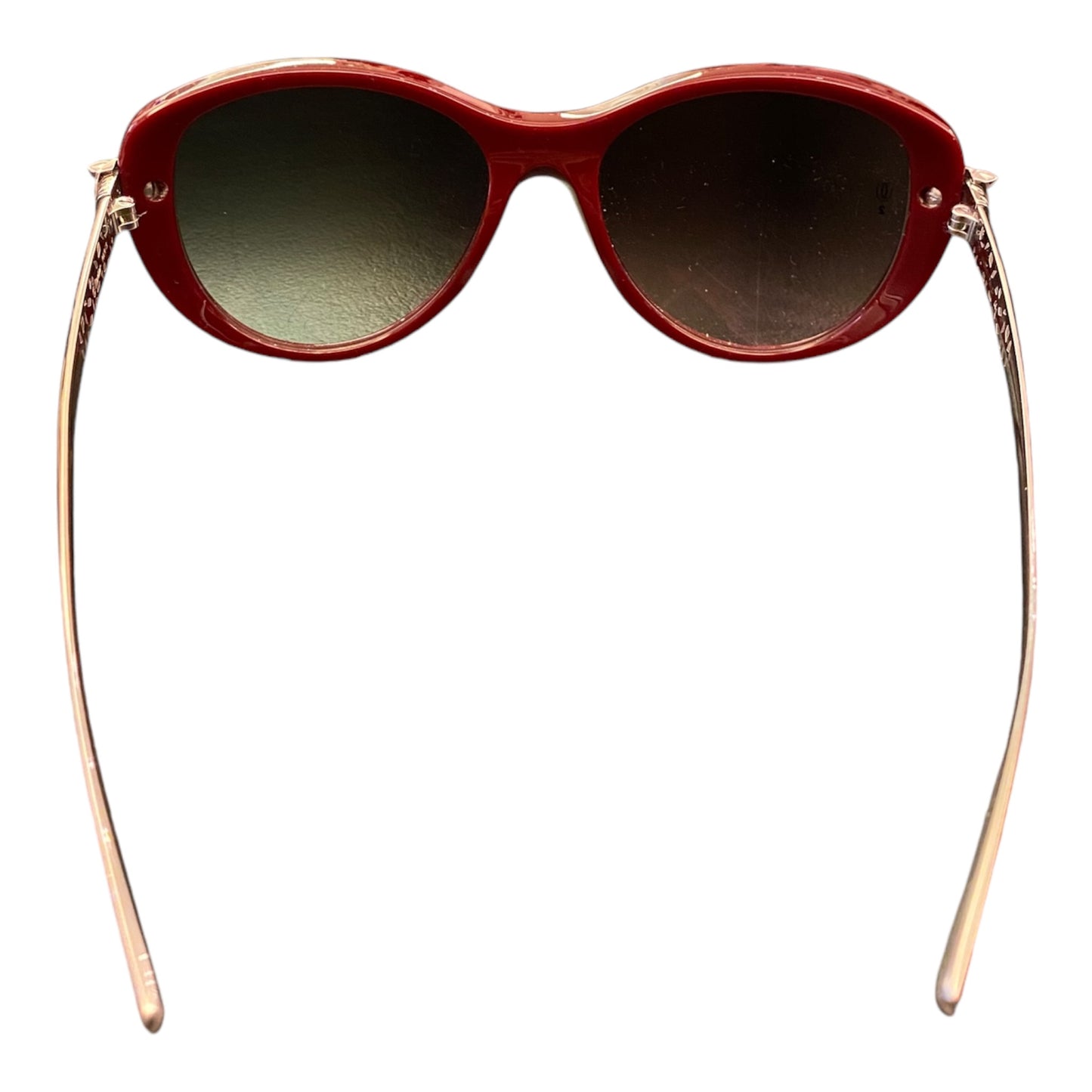 CARTIER Panthere de Cartier Burgundy Sunglasses