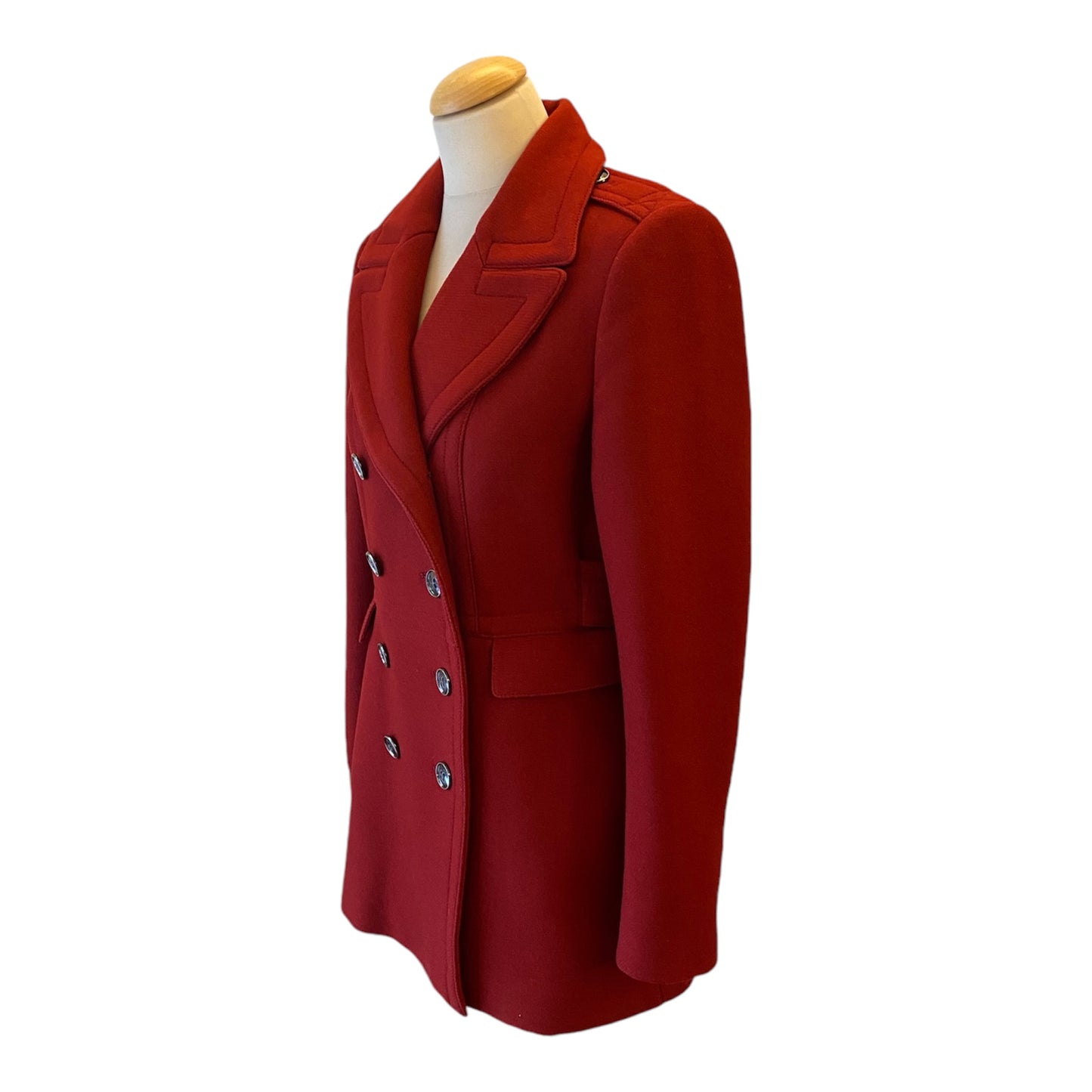 BURBERRY Wool Jacket Red Size 38