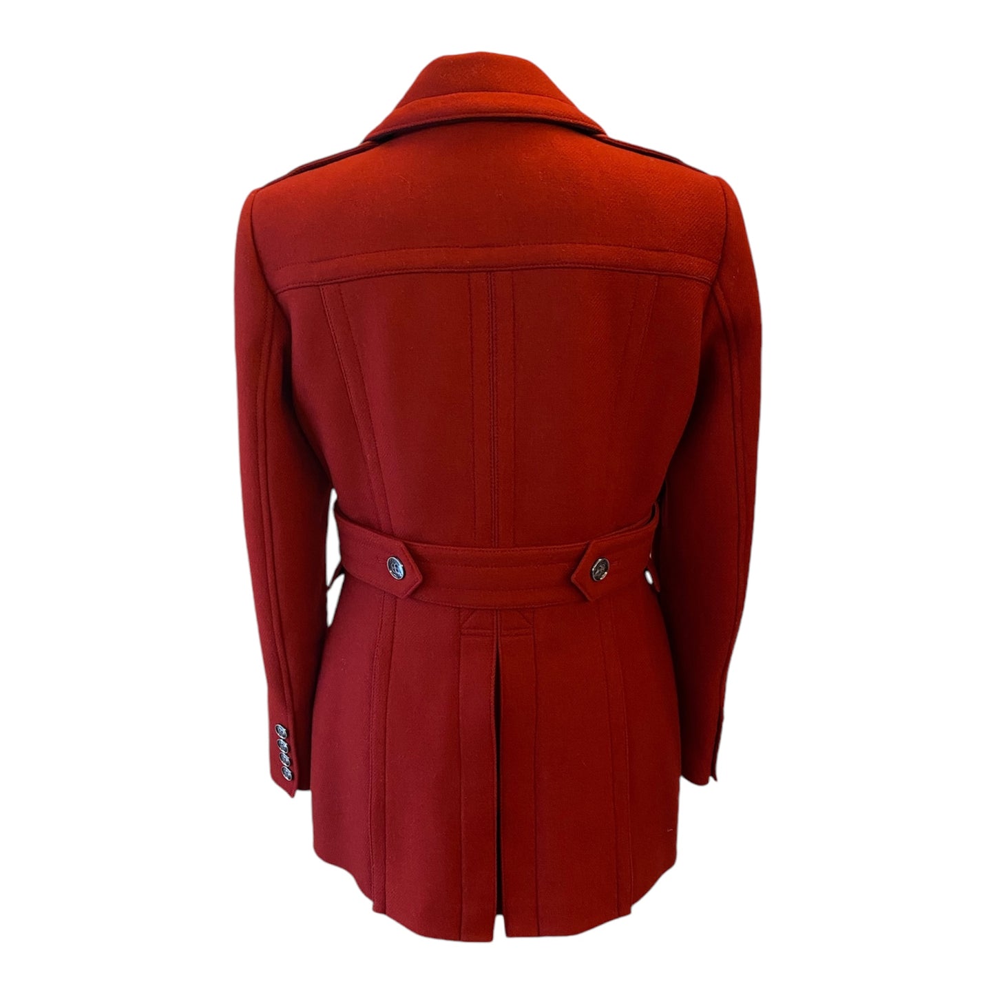 BURBERRY Wool Jacket Red Size 38