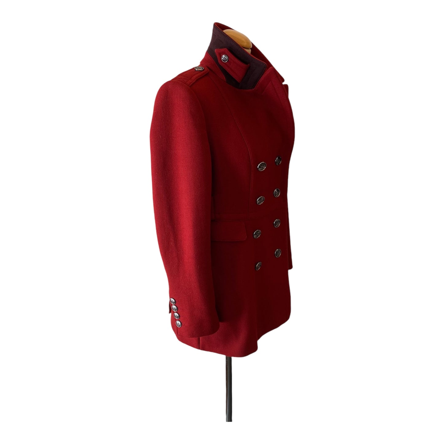 BURBERRY Wool Jacket Red Size 38