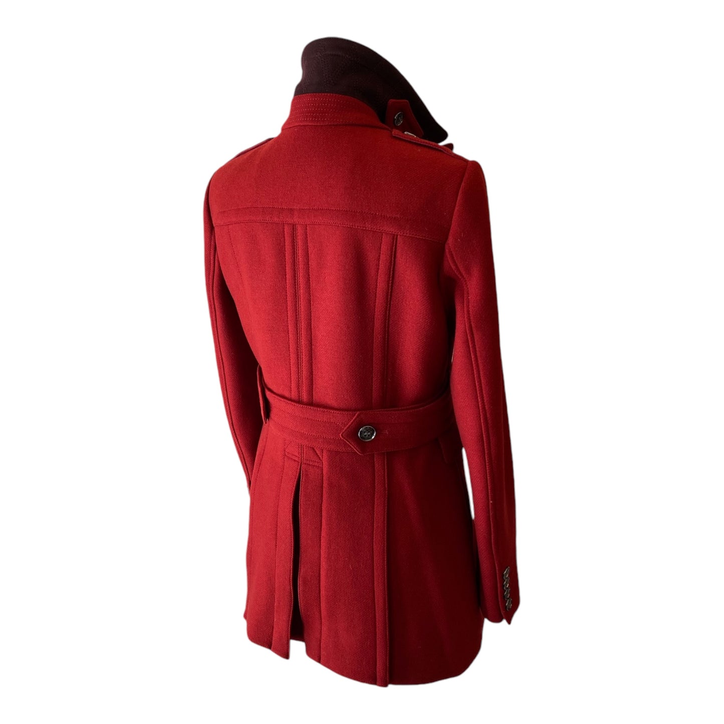 BURBERRY Wool Jacket Red Size 38