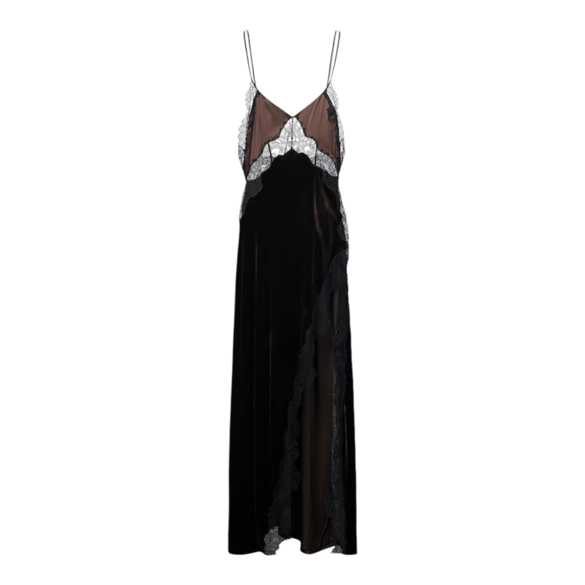 JEN CEBALLOS x MANGO Silk Velvet Slip Dress Size S Boutique Finest JEN CEBALLOS x MANGO Silk Velvet Slip Dress Size S Boutique Finest